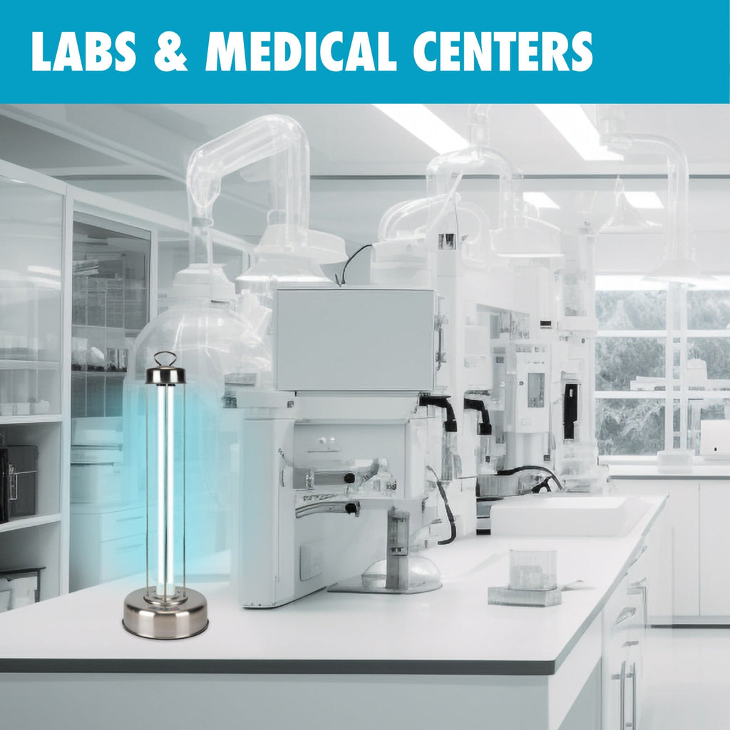 UV Tabletop being used in a lab